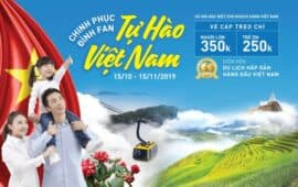 CONQUERING FANSIPAN – PROUD OF VIETNAM – DISCOUNT 50% PRICE OF CABLE CAR TICKET FOR VIETNAMESE TOURISTS