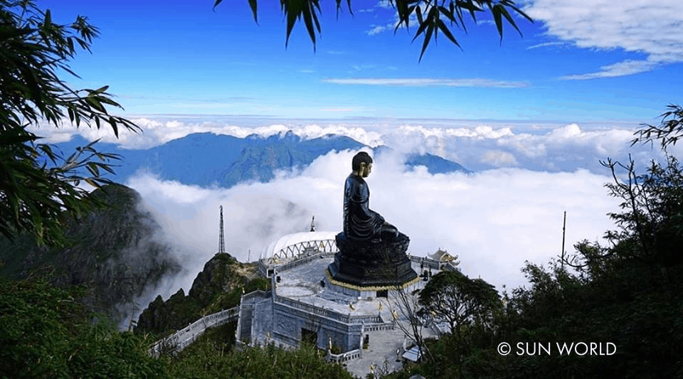 Tượng Phật A Di Đà - Tượng Phật bằng đồng cao nhất Việt Nam trên đỉnh Fansipan
