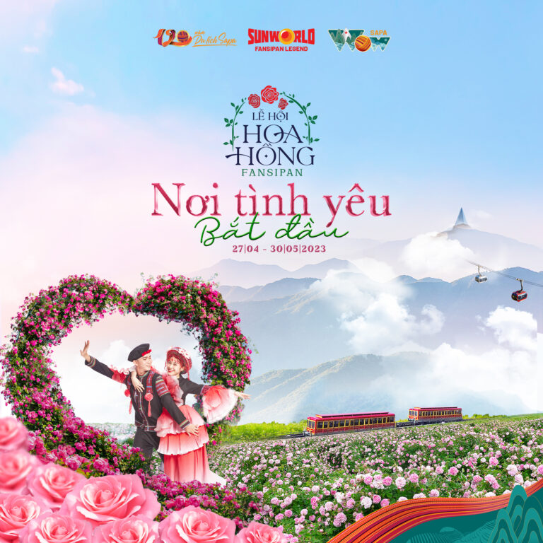 Sa Pa khai mạc Lễ hội Hoa hồng lớn nhất Vùng Tây Bắc