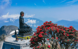 Tượng Phật trên đỉnh Fansipan: Điểm chiêm bái ấn tượng bậc nhất