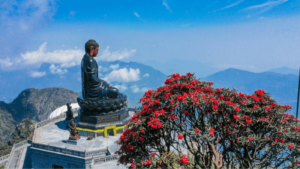 Tượng Phật trên đỉnh Fansipan: Điểm chiêm bái ấn tượng bậc nhất