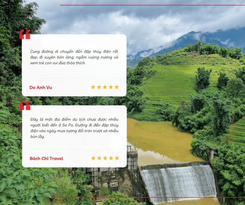 Chia sẻ của du khách về đập thủy điện Ý Minh Hồ
