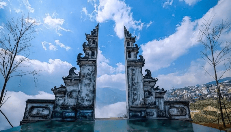 Cổng trời Ô Quy Hồ với thiết kế linh thiêng và huyền bí 
