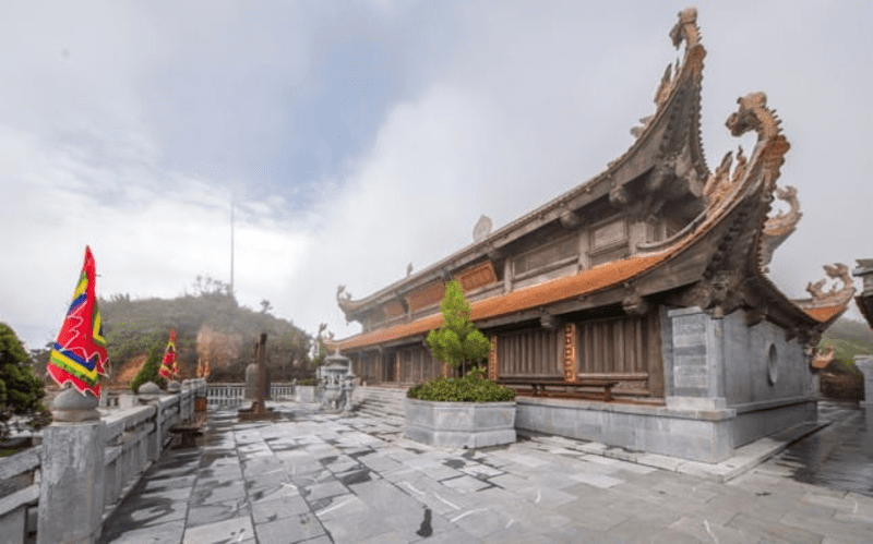 Kiến trúc chùa Kim Sơn Bảo Thắng theo phong cách cổ nhà Trần