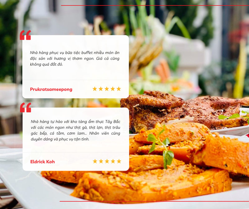 Đánh giá thực tế của du khách khi thưởng thức ẩm thực Sa Pa tại Nhà hàng buffet Vân Sam