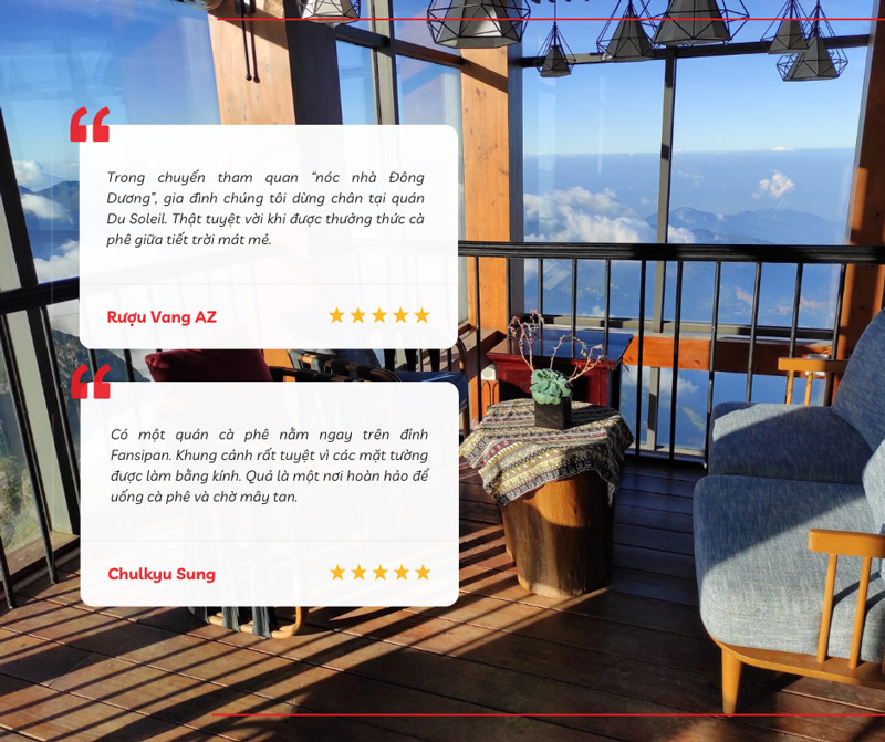 Nhận xét tích cực của du khách khi thưởng thức cà phê ngay trên đỉnh Fansipan