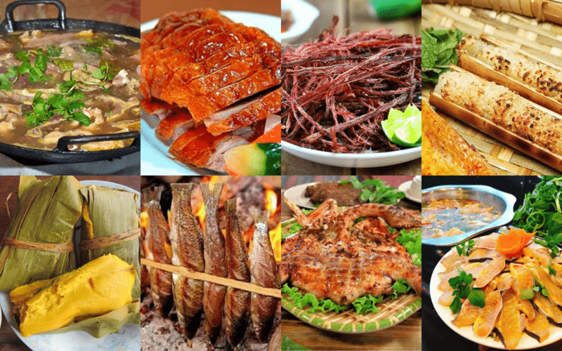 Hầu hết các món ăn đặc sản của Sa Pa đều có mặt ở khu chợ đêm 