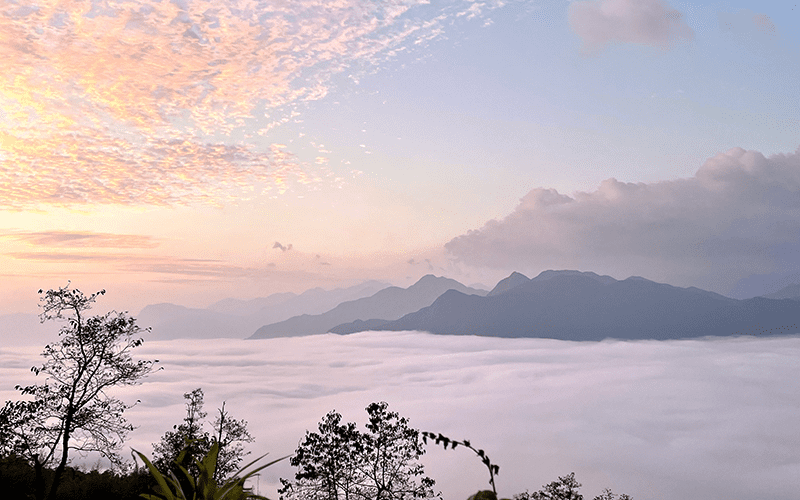 Bản Hầu Thảo là một trong những tọa độ “săn” mây lý tưởng bậc nhất Sa Pa 