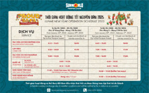 ANNOUNCEMENT | OPERATING SCHEDULE DURING AND AFTER THE 2025 LUNAR NEW YEAR HOLIDAY