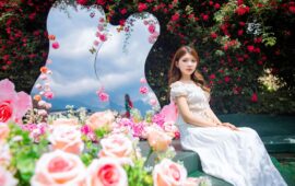 Lạc bước vào thiên đường hoa hồng trên đỉnh Fansipan