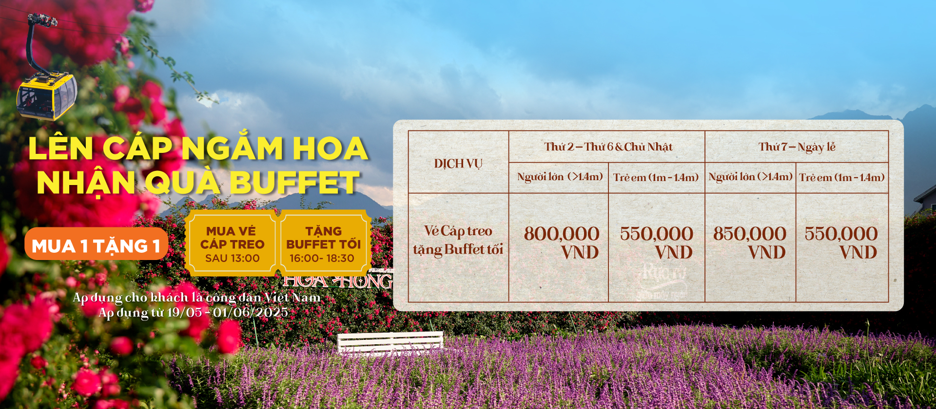Km Tặng Bufet Tối Web